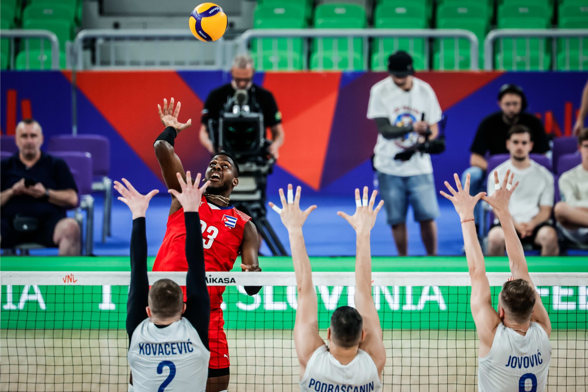 Cuba Took Costly Loss To Serbia In Volleyball Nations League Noticias