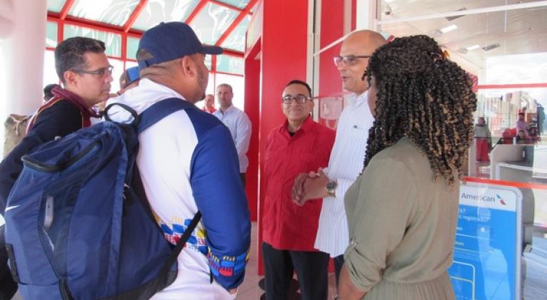 venezuelan-delegation-to-sports-convention-arrives-in-cuba