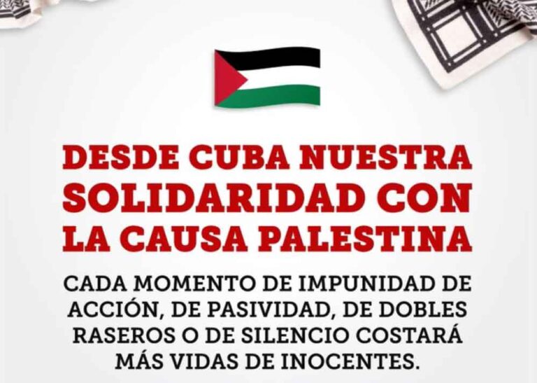thousands-in-western-cuba-demands-end-to-the-massacre-of-palestinians