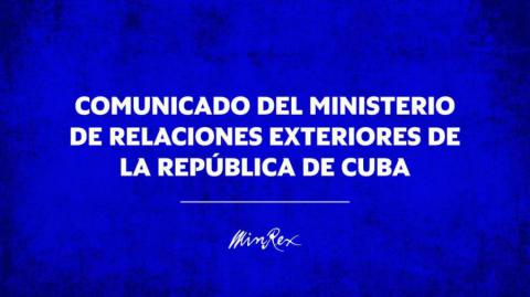 cancilleria-cubana-convoco-a-encargado-de-negocios-de-eeuu-en-protesta-por-conducta-injerencista-de-su-gobierno