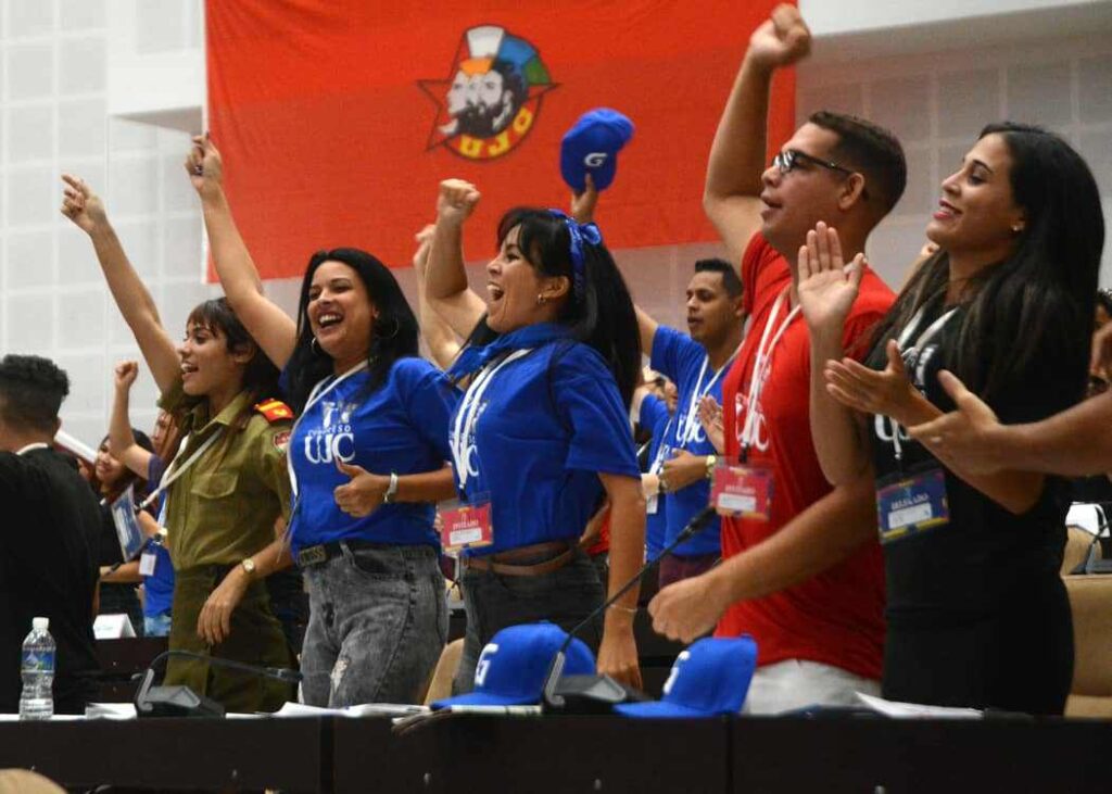 inaugurado-oficialmente-el-12mo.-congreso-de-la-union-de-jovenes-comunistas:-la-juventud-cubana-como-protagonista