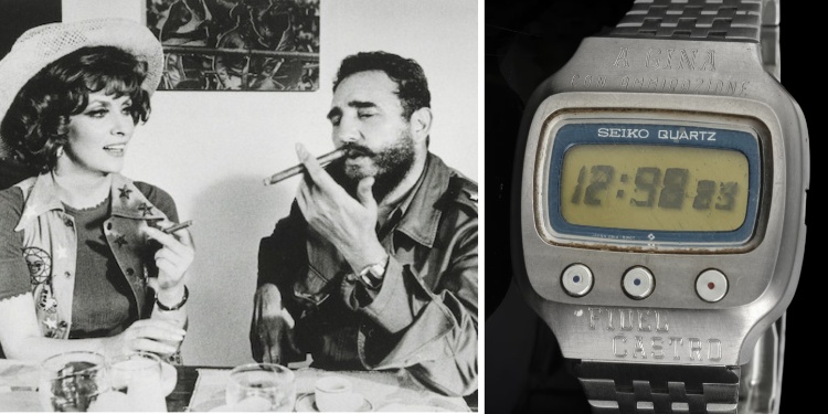 subastan-reloj-que-fidel-castro-regalo-a-diva-italiana:-“a-gina,-con-admiracion”