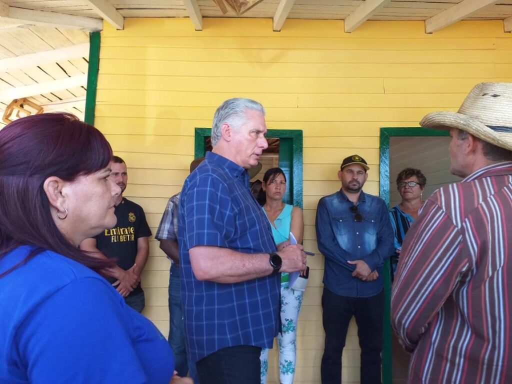 presidente-cubano-visita-pinar-del-rio-por-quinta-vez-en-2024