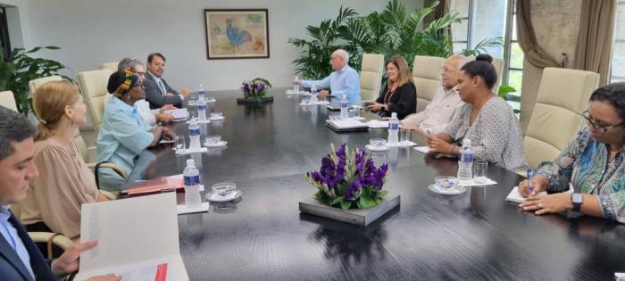 cuban-deputy-pm-receives-un-aids-executive-director