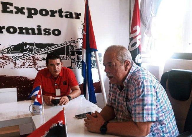 cuban-minister-of-energy-and-mines-checks-entities-in-the-central-eastern-region