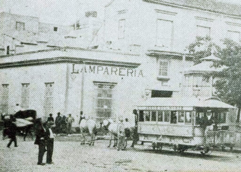 tranvias-a-traccion-animal-en-cuba