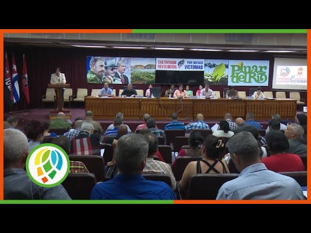 produccion-de-alimentos,-centro-de-atencion-en-pleno-del-partido-en-pinar-del-rio-(+-video)