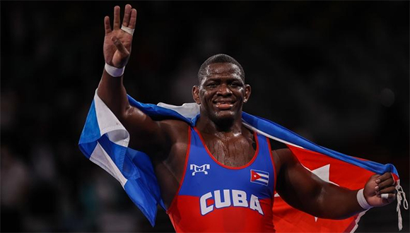 cuban-mijain-lopez,-olympic-ambassador-for-the-americas-in-paris-2024