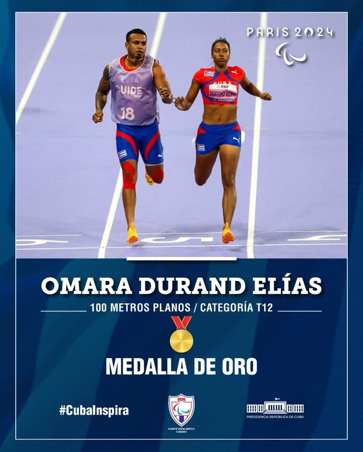 diaz-canel-congratulates-cuban-omara-durand-for-her-tenth-olympic-medal