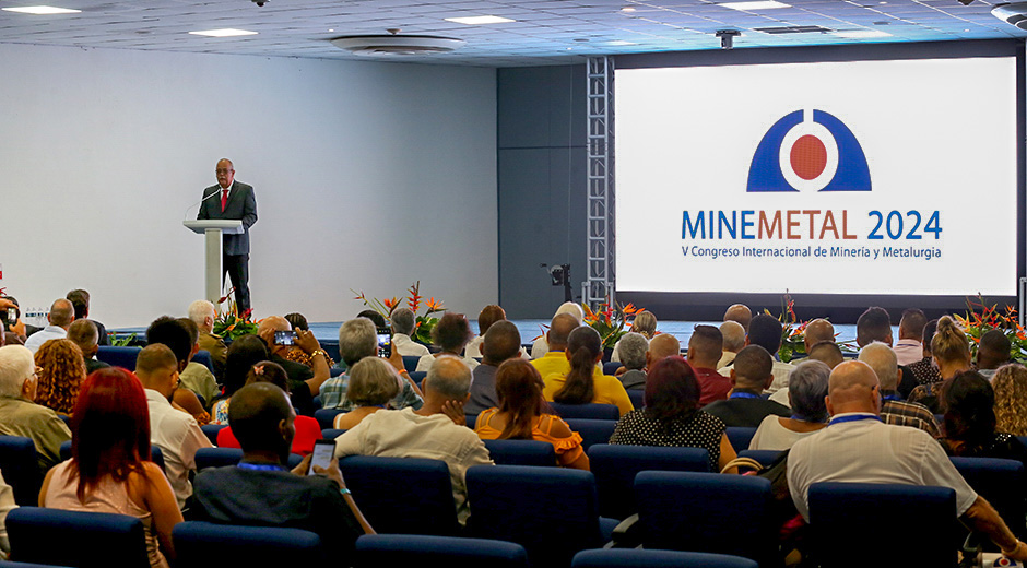 inicia-v-congreso-internacional-de-mineria-y-metalurgia,-minemetal-2024-en-centro-de-convenciones-plaza-america-de-varadero