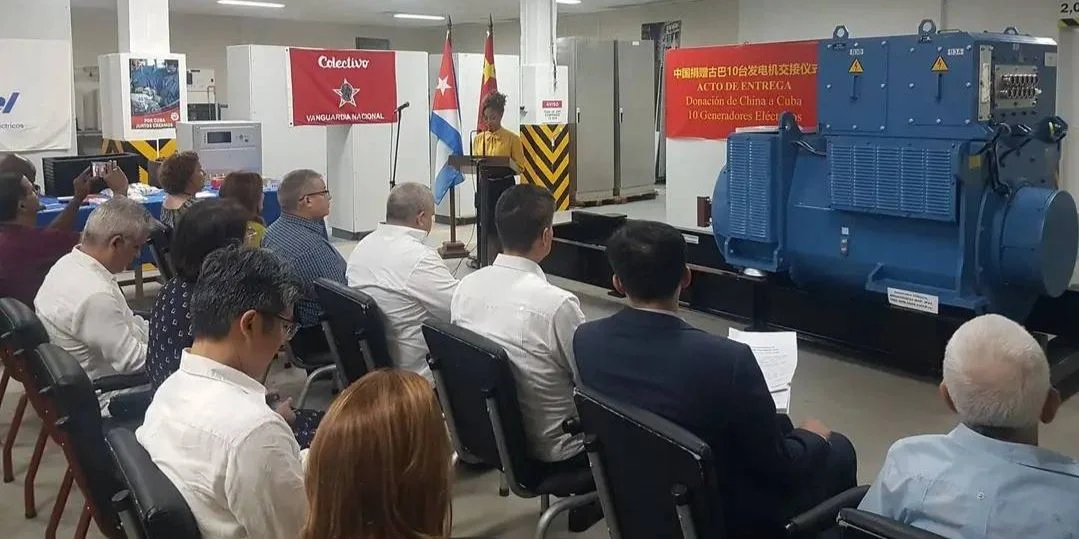 china-envia-a-cuba-10-generadores-electricos-en-medio-de-crisis-energetica