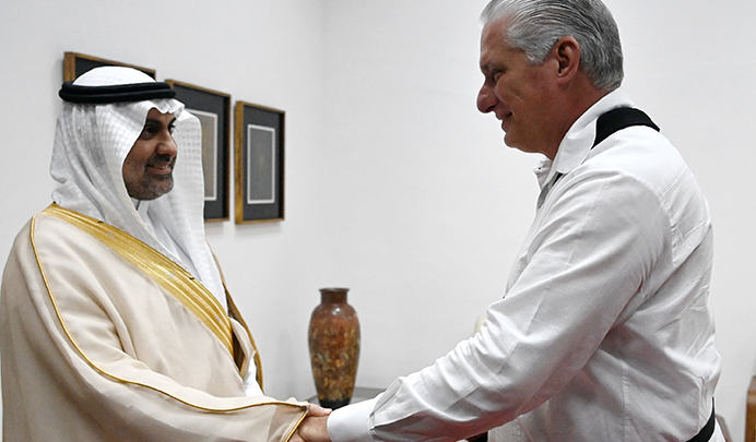 cuban-president-held-talks-with-saudi-arabia-health-minister