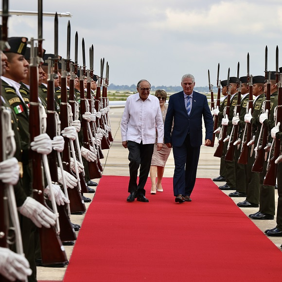 the-presidency-of-cuba-announces-that-diaz-canel-is-visiting-mexico-for-the-fifth-time-since-2018