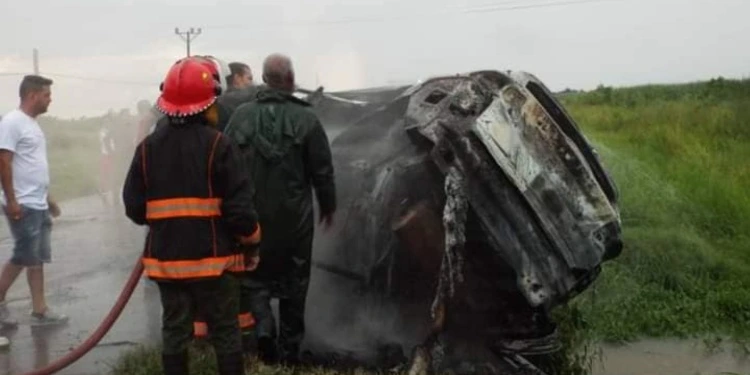 fallece-joven-conductor-en-matanzas-tras-incendiarse-su-vehiculo